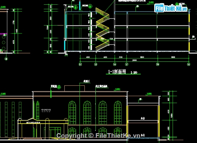 File thiết kế,nhà công sở,vệ sinh công sở